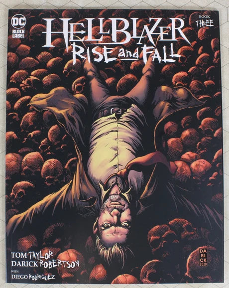 DC Hell Blazer Rise and Fall Book Three