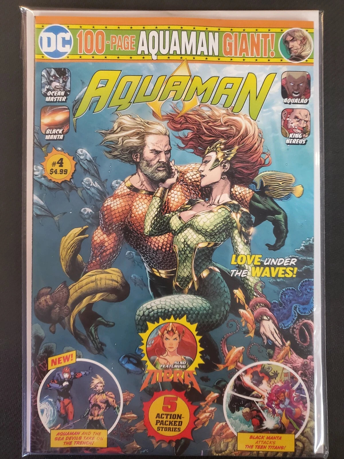 DC Aquaman Giant #4 Love Under the Waves