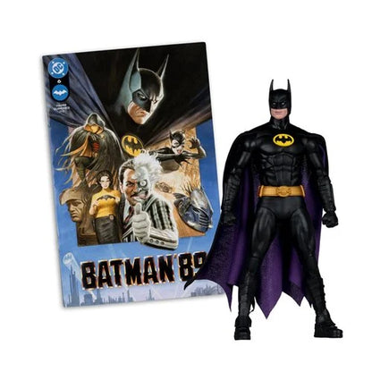 DC Direct Page Punchers Batman 1989 7-Inch Scale Action Figure with Comic Book