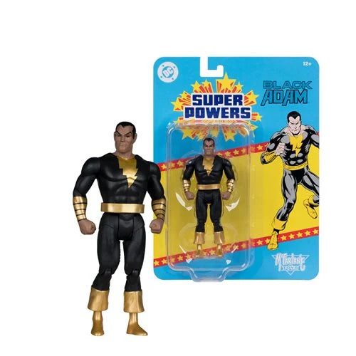 DC Super Power Black Adam 4 1/2-Inch Scale Action Figure - Entertainment Earth Exclusive