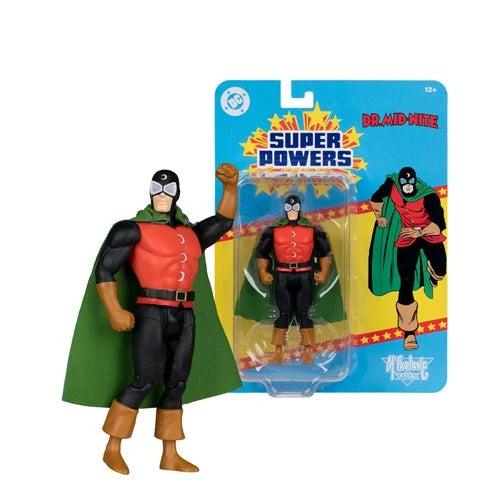 DC Super Power Dr. Mid-Nite 4 1/2-Inch Scale Action Figure - Entertainment Earth Exclusive