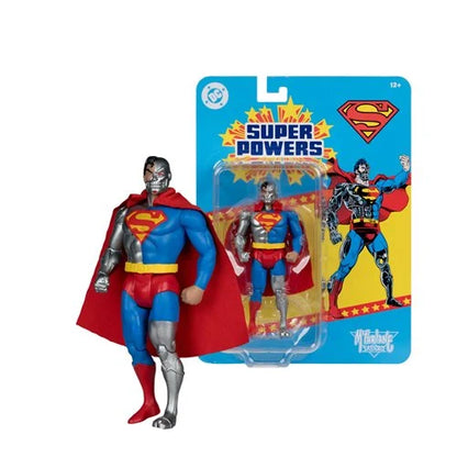DC Super Powers Cyborg Superman 4 1/2-Inch Scale Action Figure- Entertainment Earth Exclusive