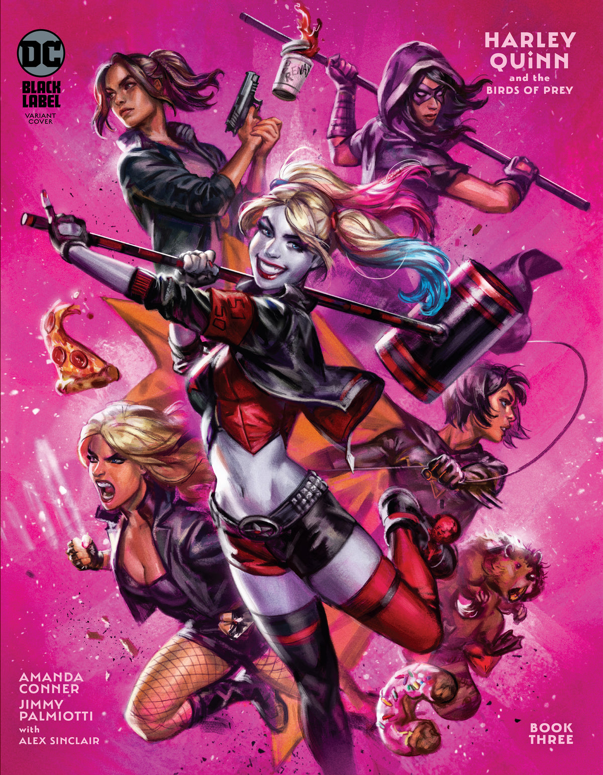 DC Harley Quinn and the Birds of Prey Book Three Variant Cover