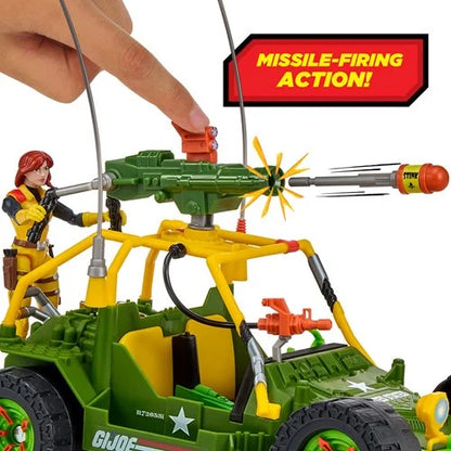 Teenage Mutant Ninja Turtles x G.I. Joe All-Weather and Environment (AWE) Shell-Striker Vehicle with Action Figure