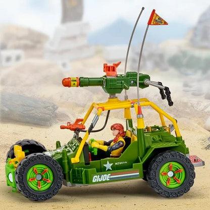 Teenage Mutant Ninja Turtles x G.I. Joe All-Weather and Environment (AWE) Shell-Striker Vehicle with Action Figure